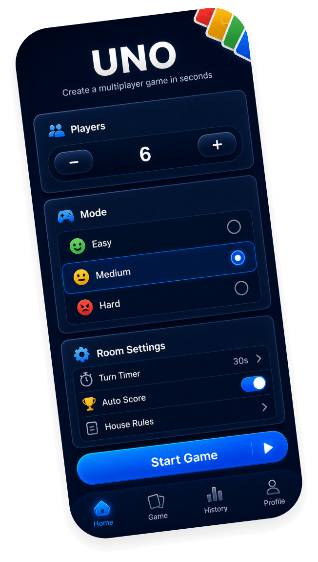 Multiplayer Card Party