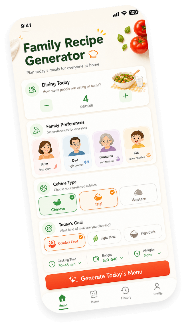 Family Meal Planner